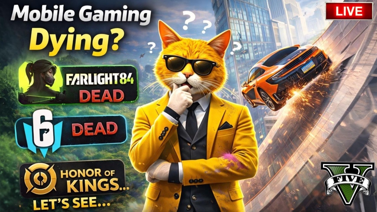 🔴[Live] Mobile Gaming Is Dead in India? Let’s Talk LIVE