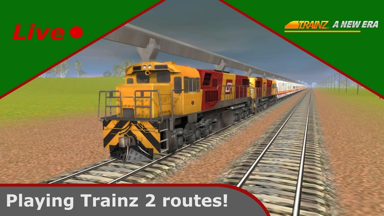 Trainz: A New Era | Playing Trainz 2 routes!
