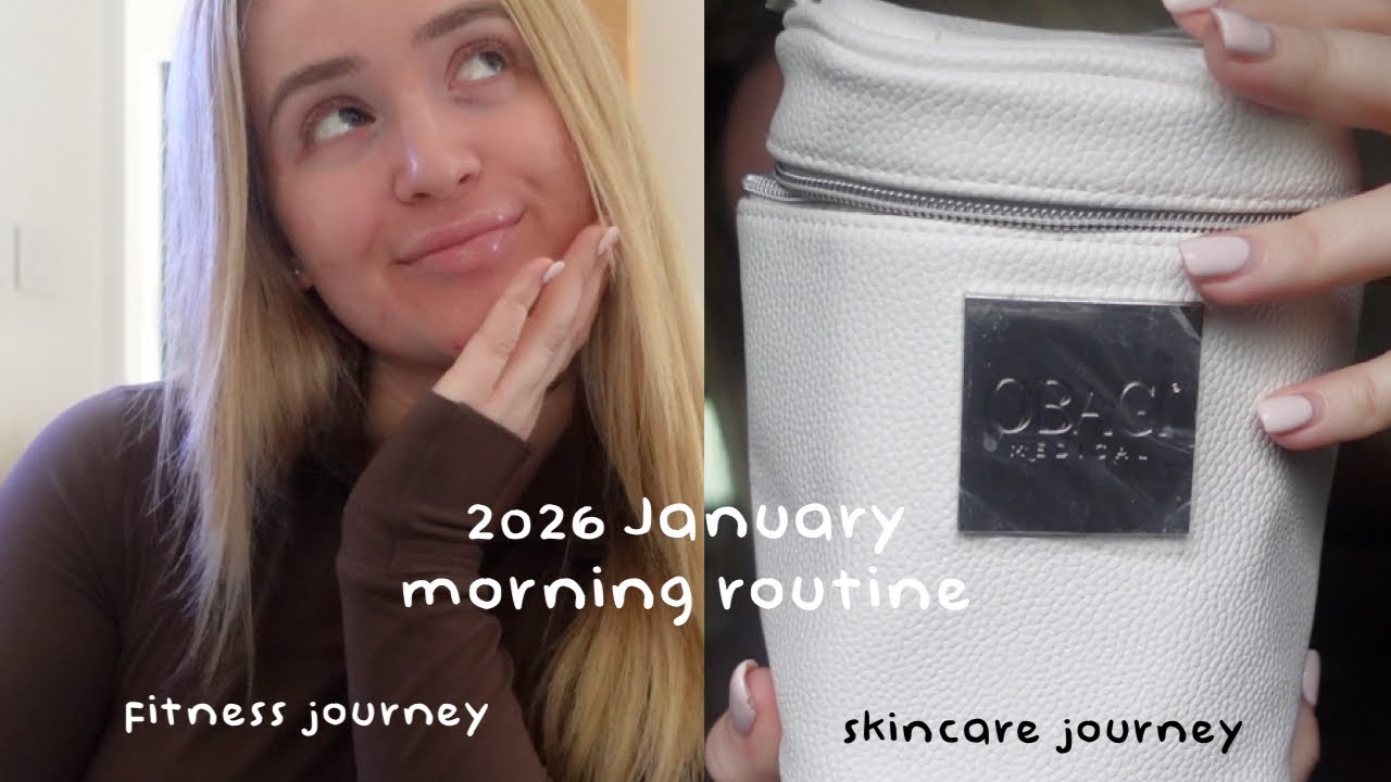 a january morning routine! | setting myself up for a good year!