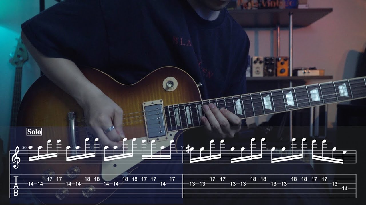 [TAB] Hysteria - Muse (기타커버) [Guitar Cover]