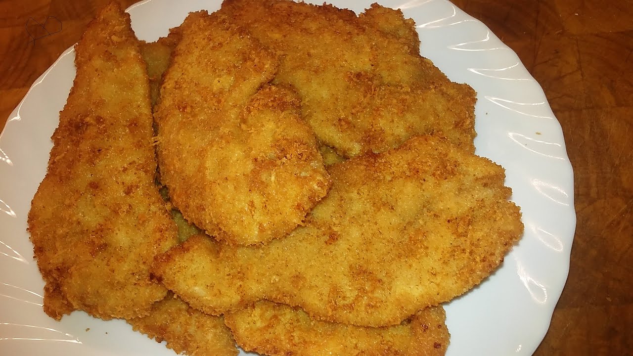 SVÁJCI rántott csirke recept,vajpuha, omlós, SAJTOS, ropogós panírban   :-)