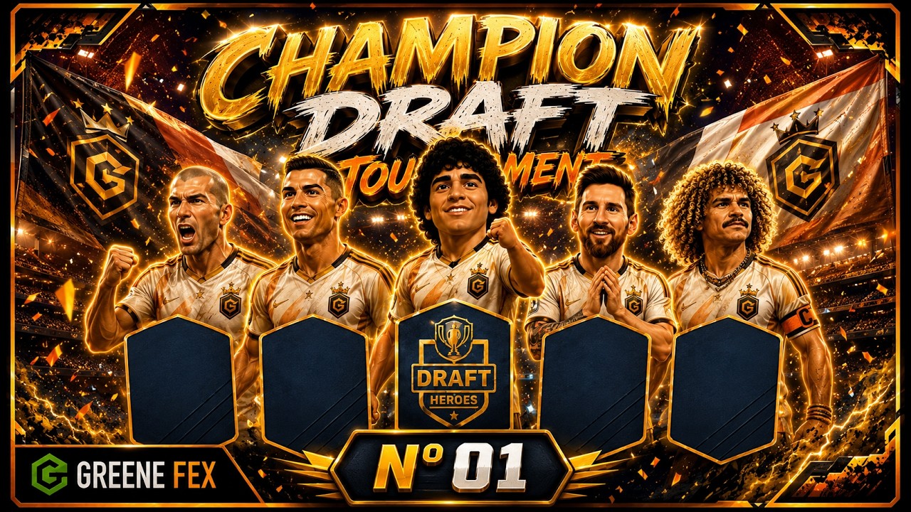 🎉CHAMPION DRAFT TOURNAMENT N&deg; 01 🏆 | Mini Football