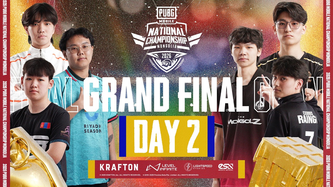 2026 PUBG MOBILE NATIONAL CHAMPIONSHIP MONGOLIA SPRING | Grand Final | Day 2