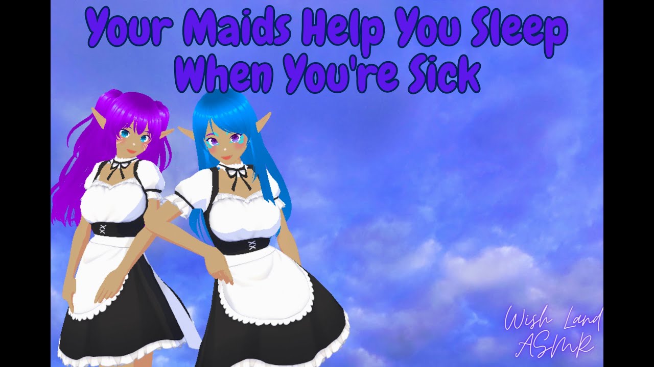 Your Maids Help You Sleep When You're Sick -- (2Female x Listener) [FFxA] (Ear-Body Massage)