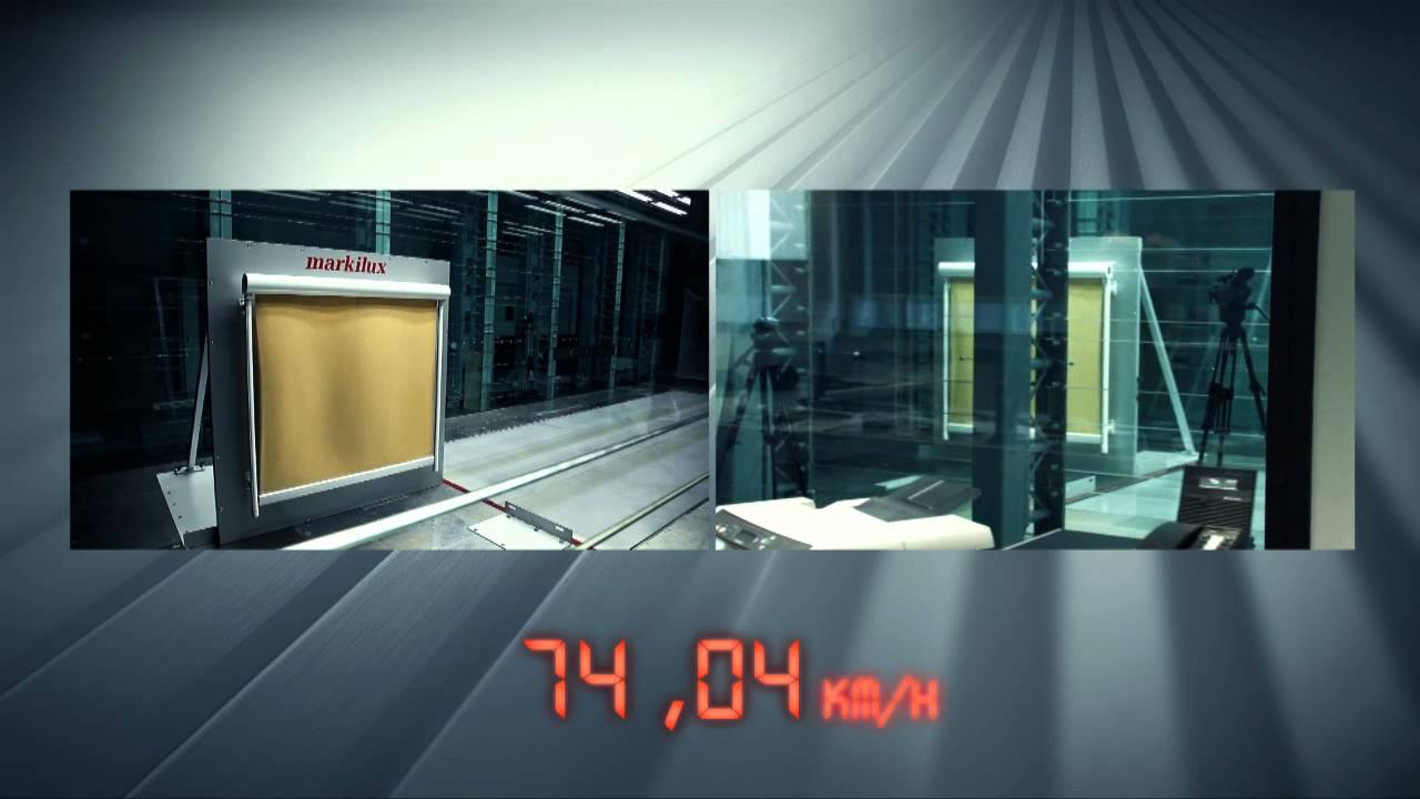 markilux Markisen im Windkanal - Kompletter Film
