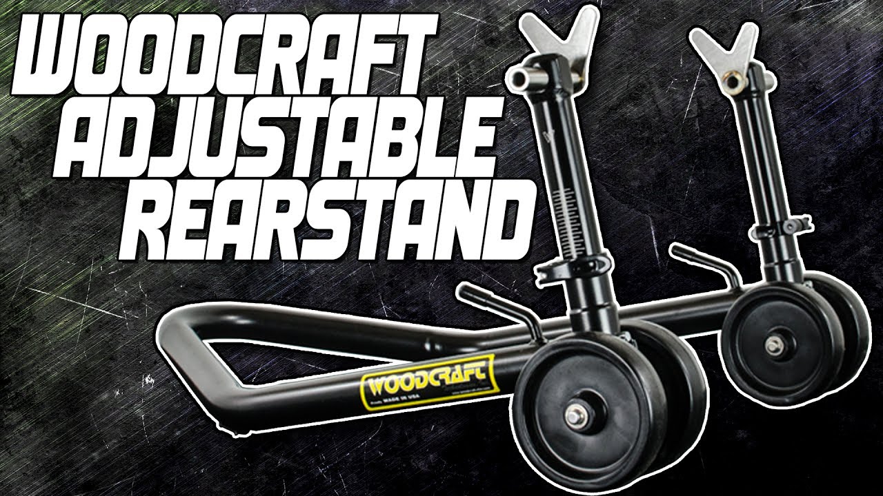 Woodcraft Adjustable Rearstand Review from Sportbiketrackgear.com