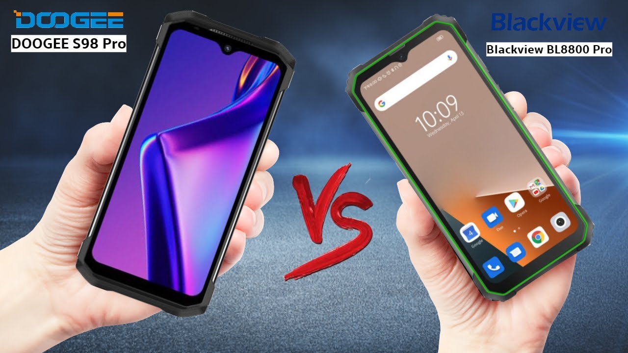 DOOGEE S98 Pro VS Blackview BL8800 Pro - Which is Better!!