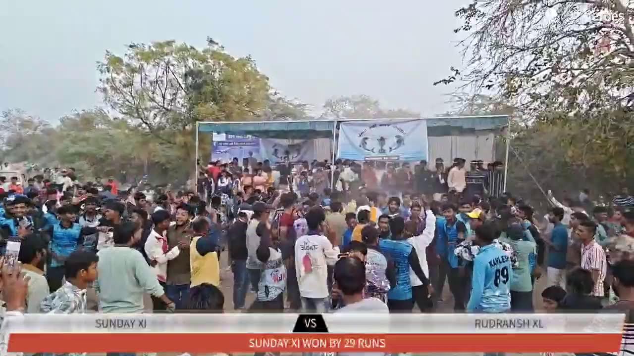 Sunday XI vs RUDRANSH Xl live cricket match | MAHA SHIVRATRI CUP 2026 KHAMBHAT live - Ground A Kham