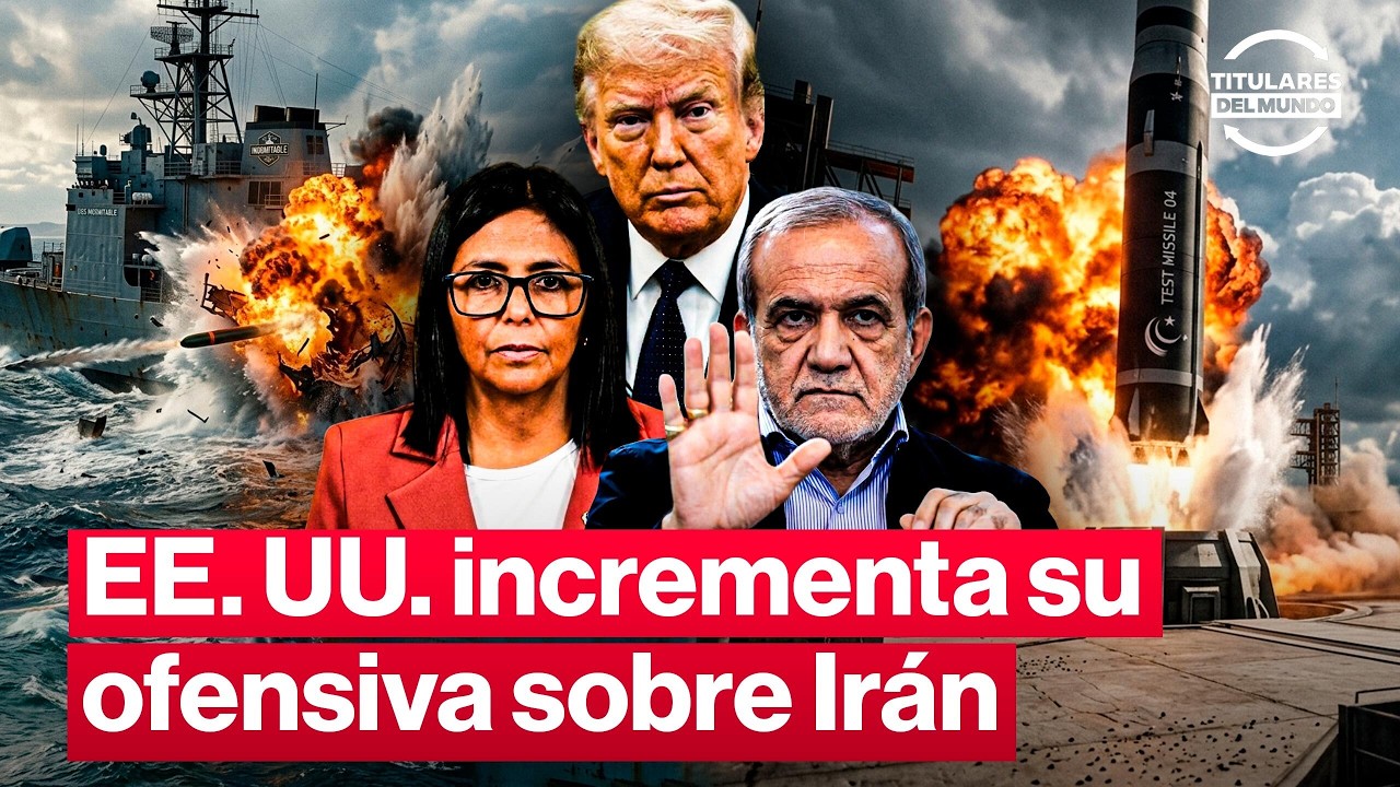 🚨 EE.UU. CONTINÚA ATACANDO A IRÁN | Titulares del Mundo | #LR