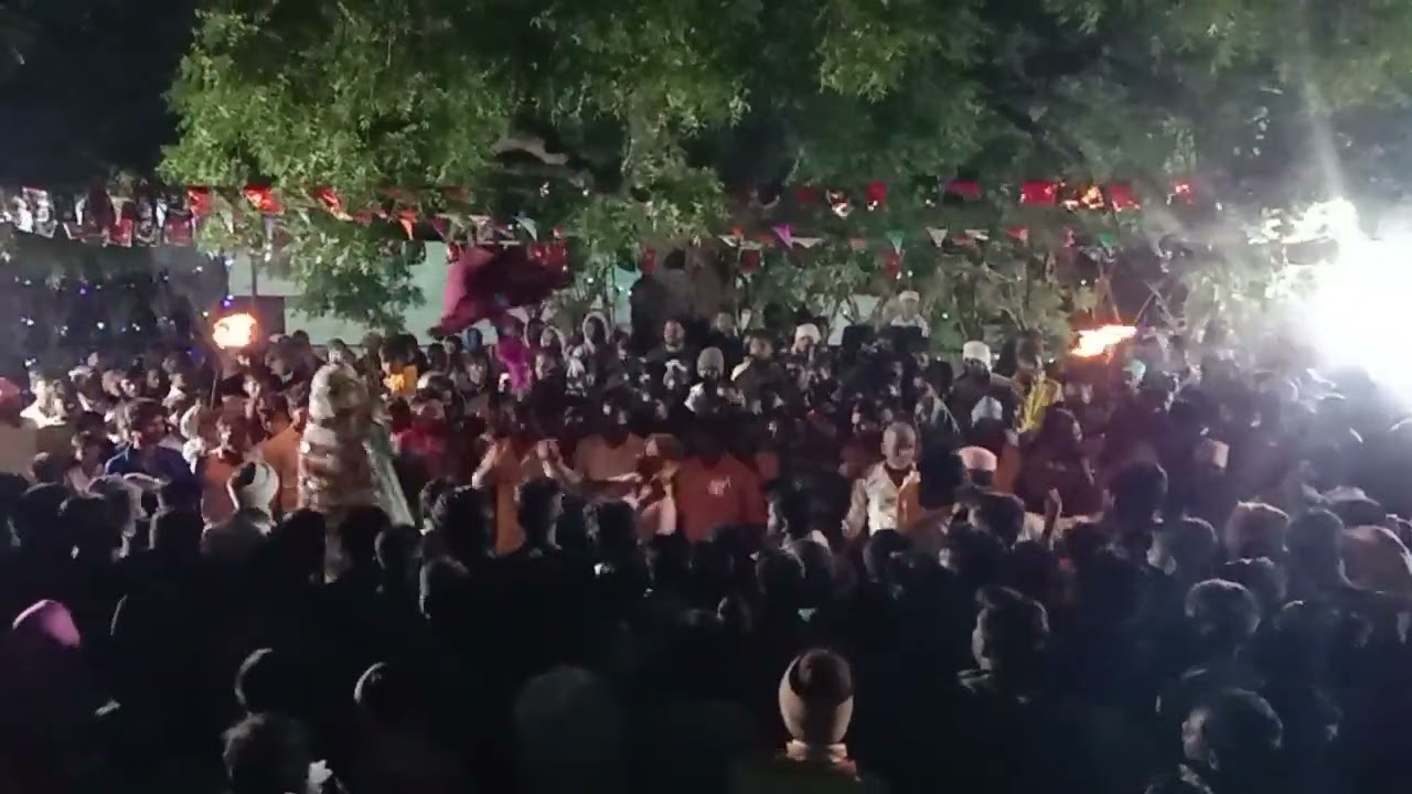 pedda gopularam Munipally sangareddy Telangana night video 2022 moharam