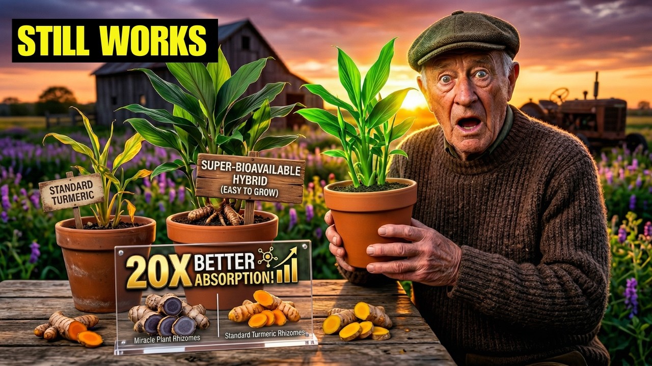 Better Than Turmeric. Absorbs 20X Better. Grows In Pots — Why Don't You Know It?