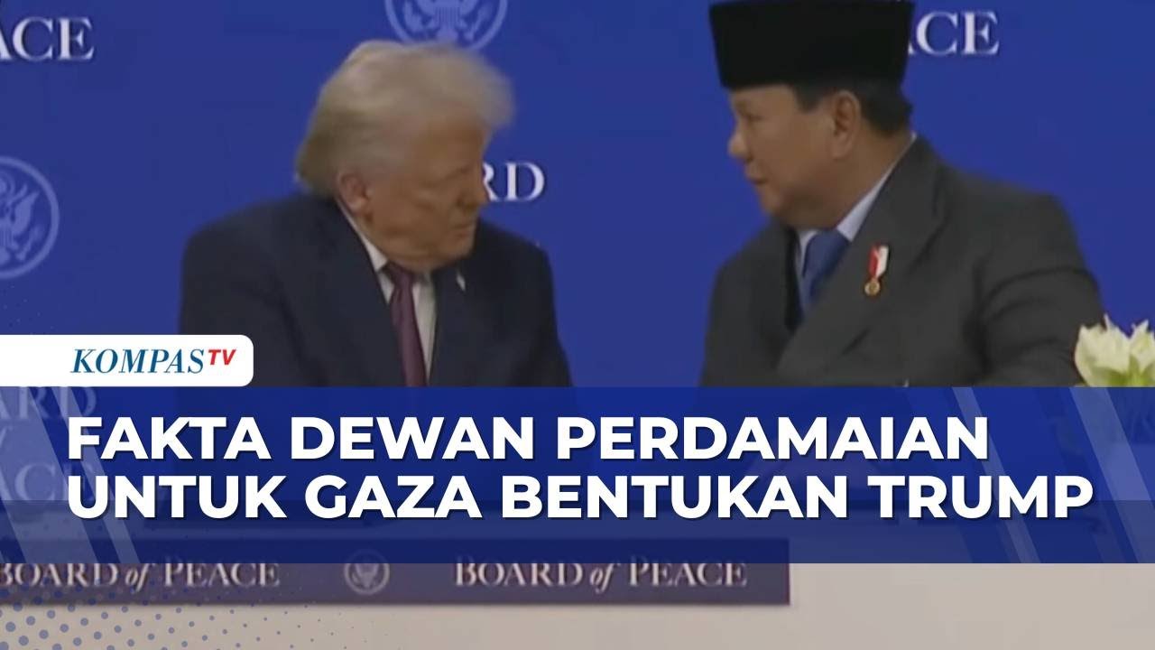 Serba-Serbi Langkah Indonesia Gabung Dewan Perdamaian untuk Gaza Bentukan Donald Trump | SAPA MALAM