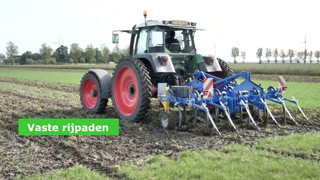 Vaste rijpaden bij Boerderij van de Toekomst