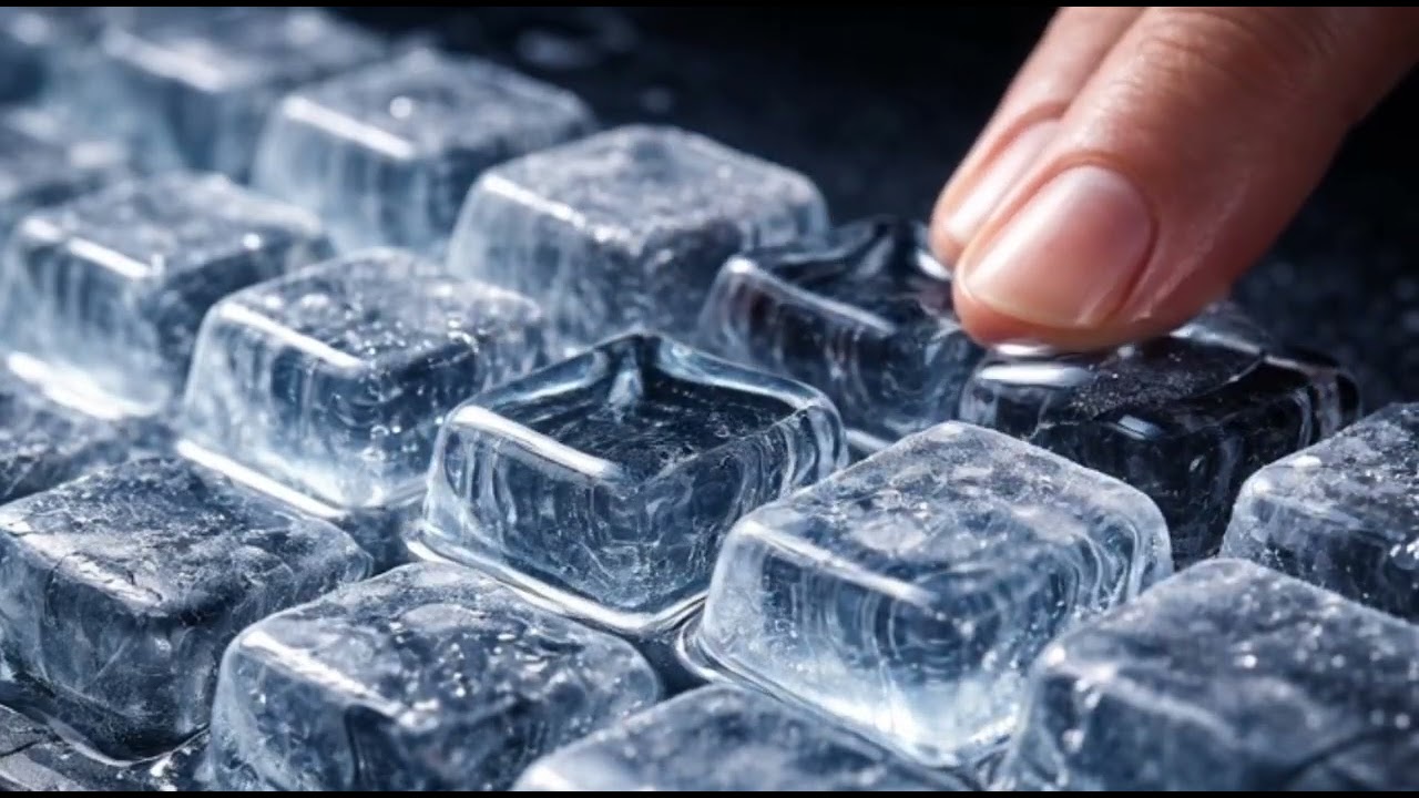 ASMR: Fingers touching lava, ice, moss and honey... You have to hear it!