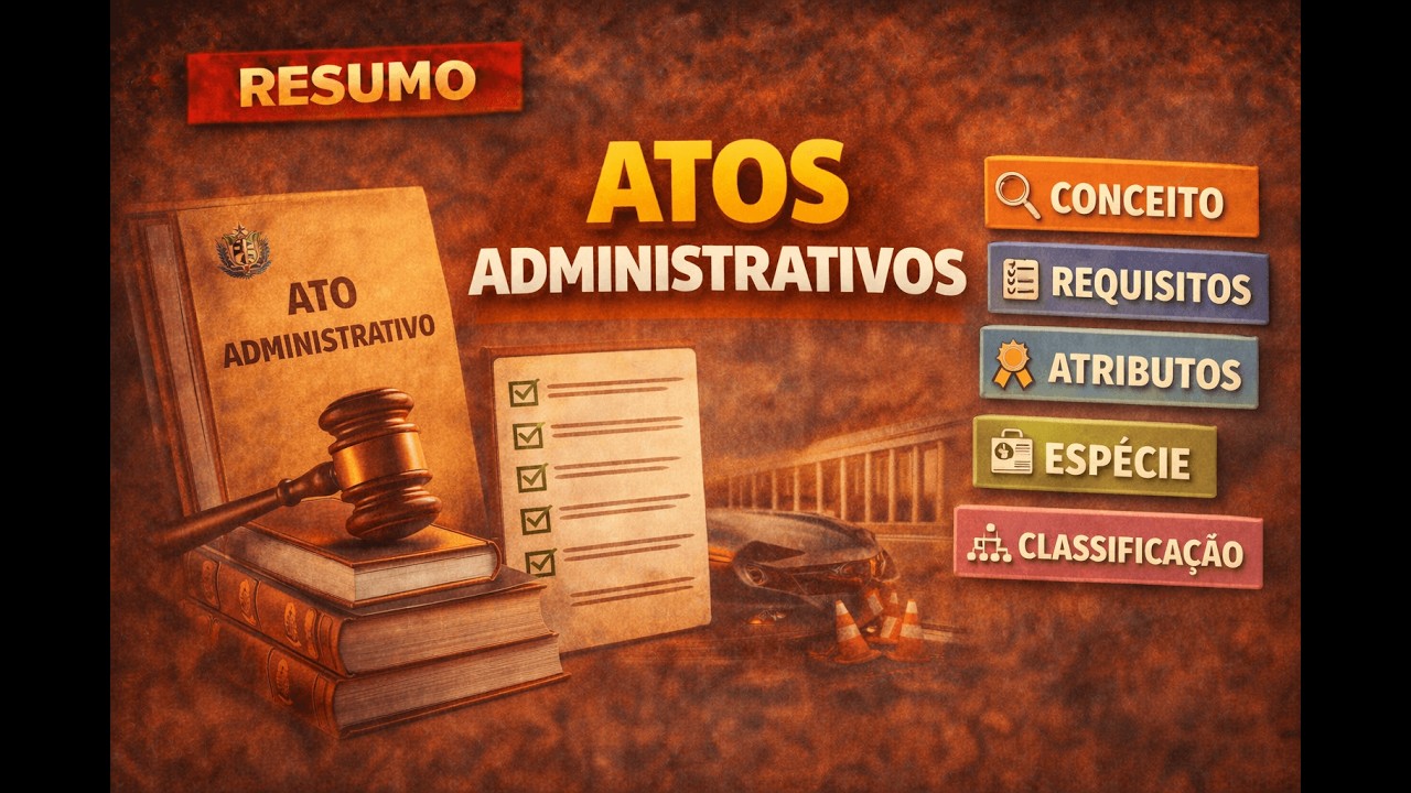 Atos Administrativos em 5 minutos (TUDO que cai em prova)