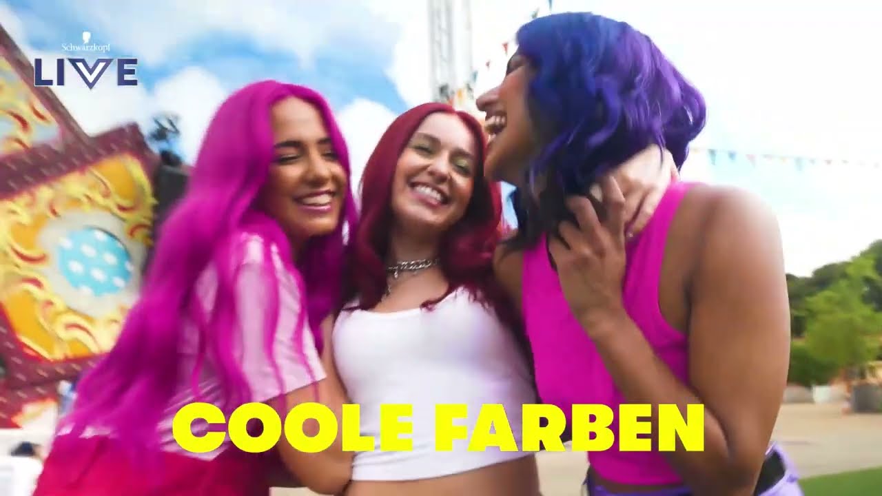 Strahle mit Schwarzkopf LIVE wie nie zuvor!
