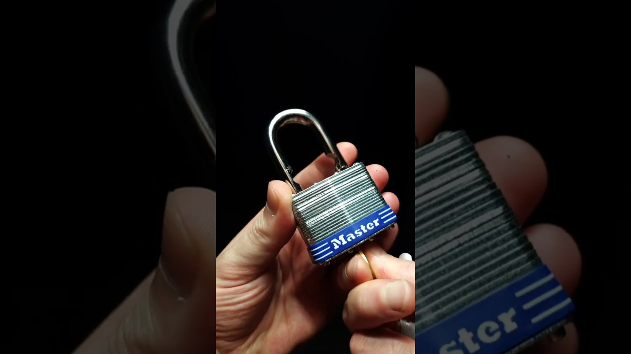 Masterlock № 5: легко ли открыть? #MasterLock #LockPicking #Security