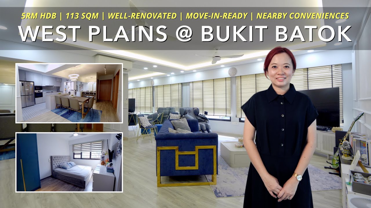 West Plains at Bukit Batok 5RM HDB For Sale - Singapore HDB Property | Jaslin Lee