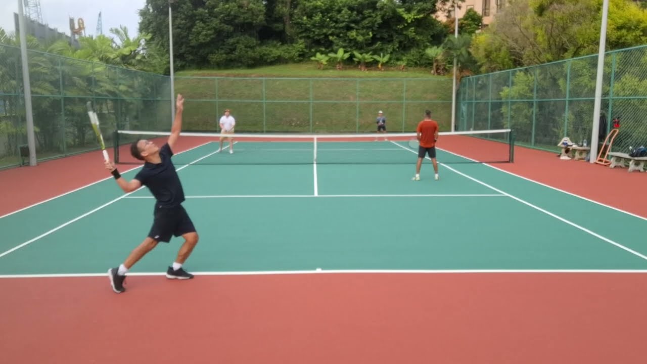 SG Rovo Tennis - 4.0 doubles - Volleys and dropshots galore!