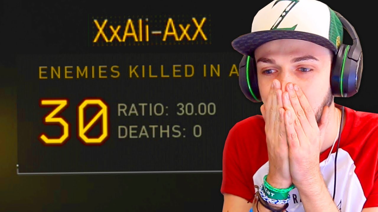 Ali-A goes 30-0 in Black Ops 4...