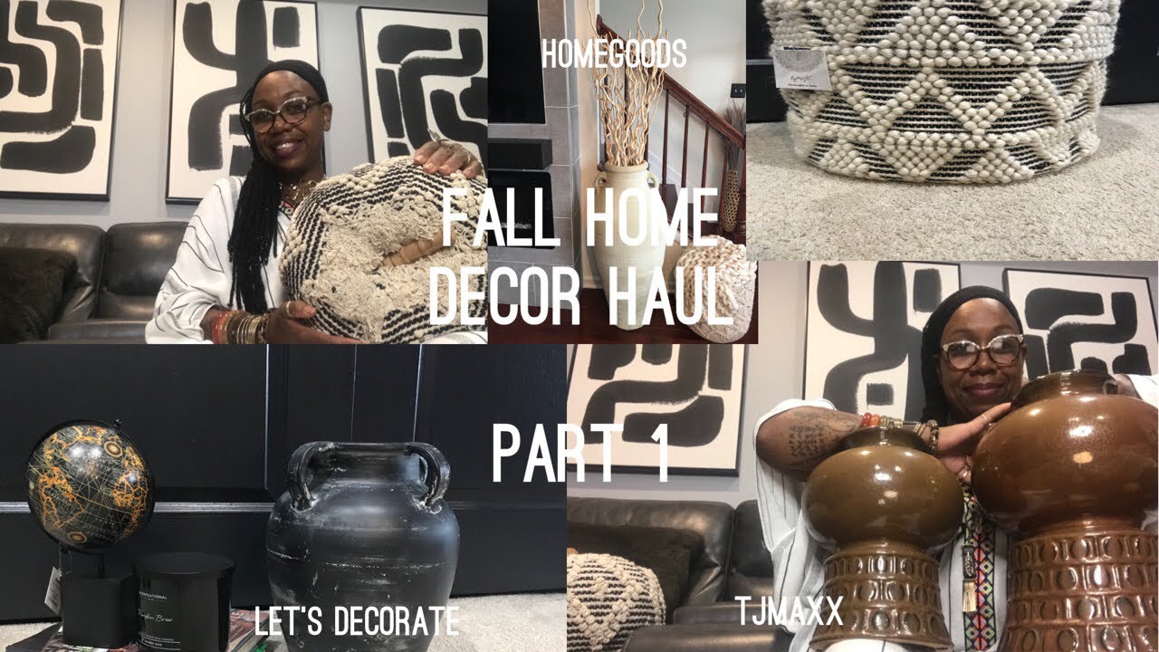 🍁🍂FALL HOME DECOR HAUL PART 1||TJMAXX||GOODWILL||HOMEGOODS||SHEIN HOME