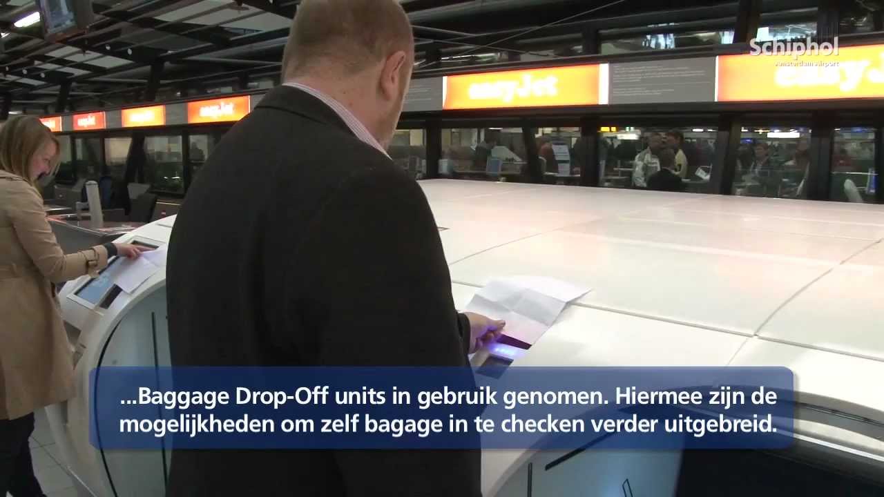 Nu ook zelf bagage inchecken in Vertrekhal 3