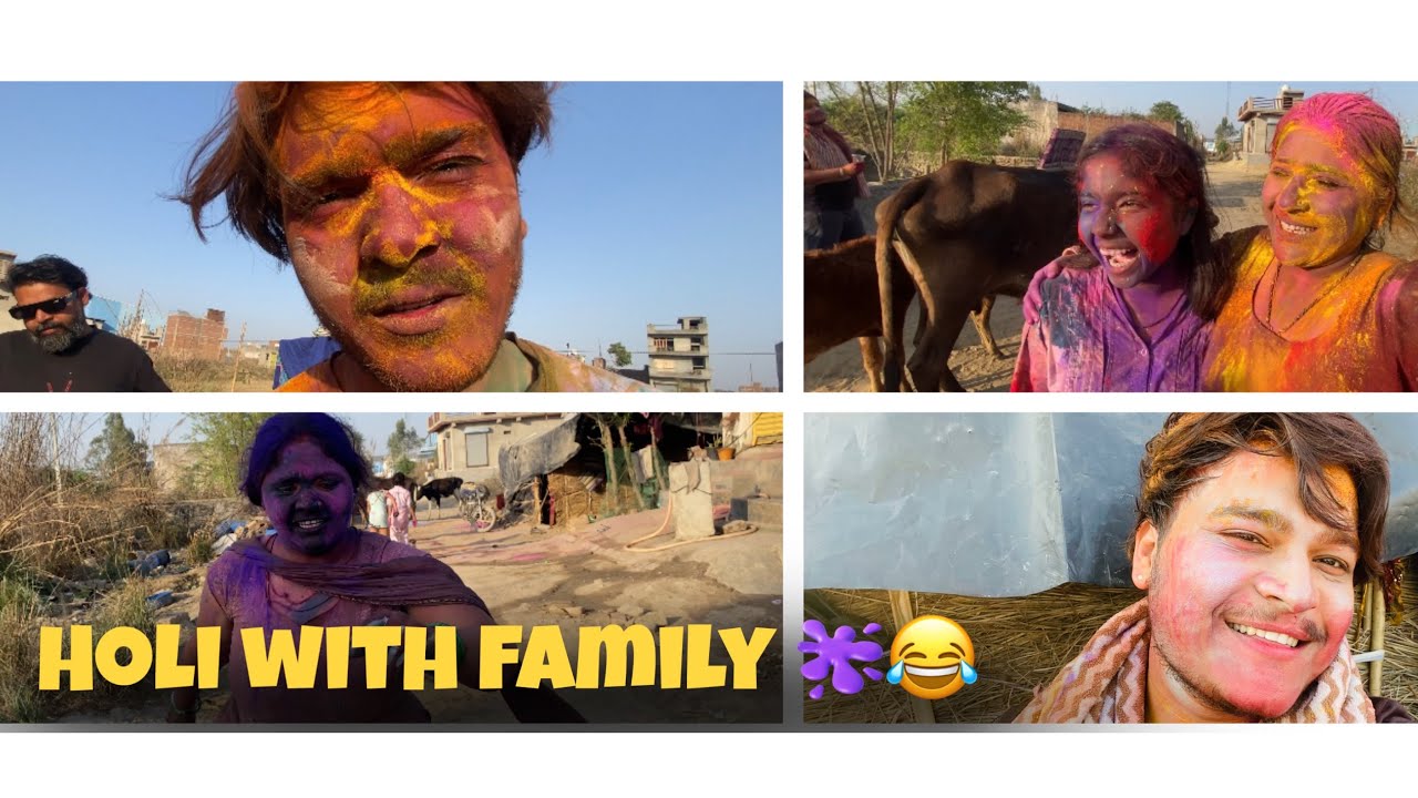 Holi pe Ban Gaya Bhoot 😭 | Abhi Gupta Vlogs | #abhiguptavlogs #firstvlog #holivlog #dailyvlog 
