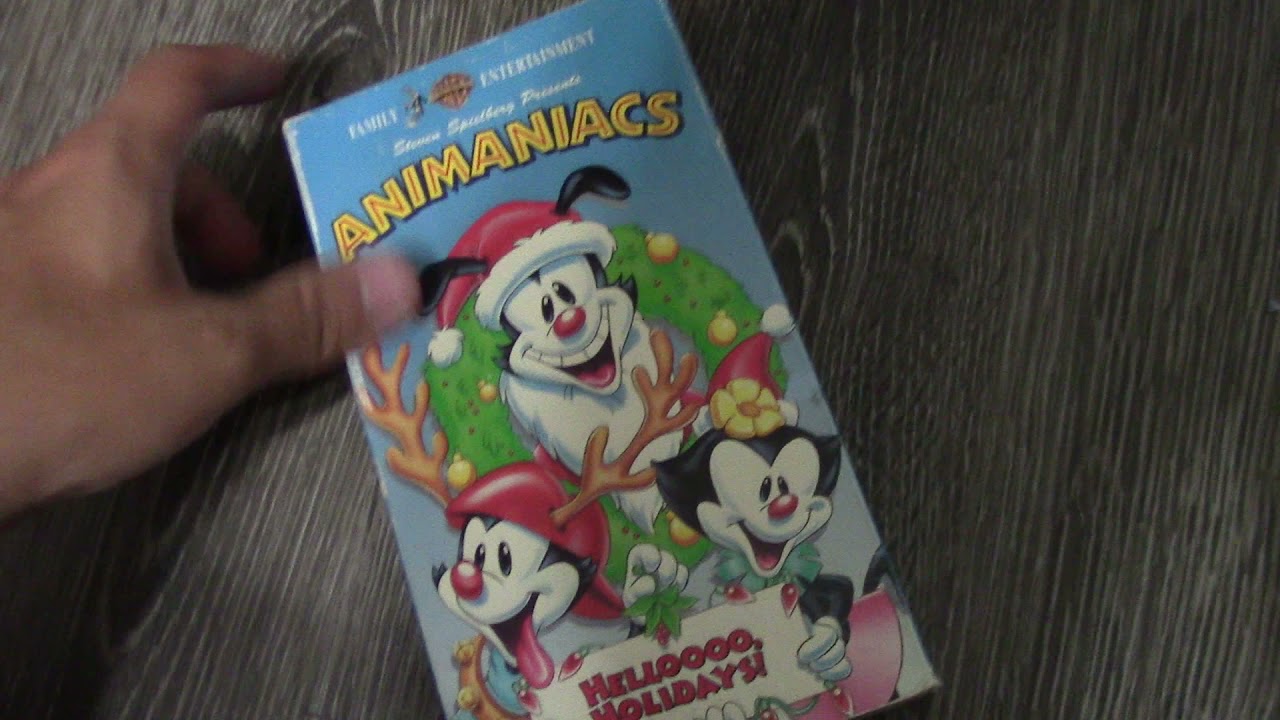 My Animaniacs VHS/DVD Collection