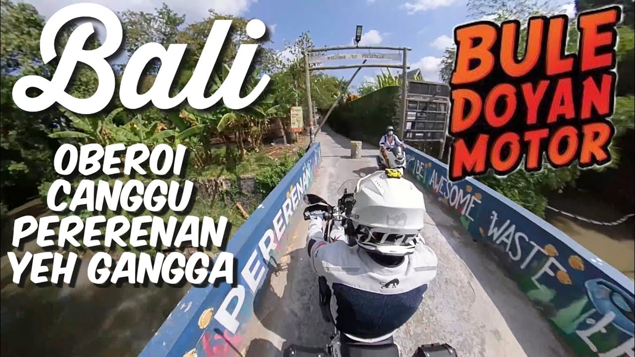 Bali Oberoi Canggu shortcut Pererenan Yeh Gangga Beach Motorcycle Tour May 2021