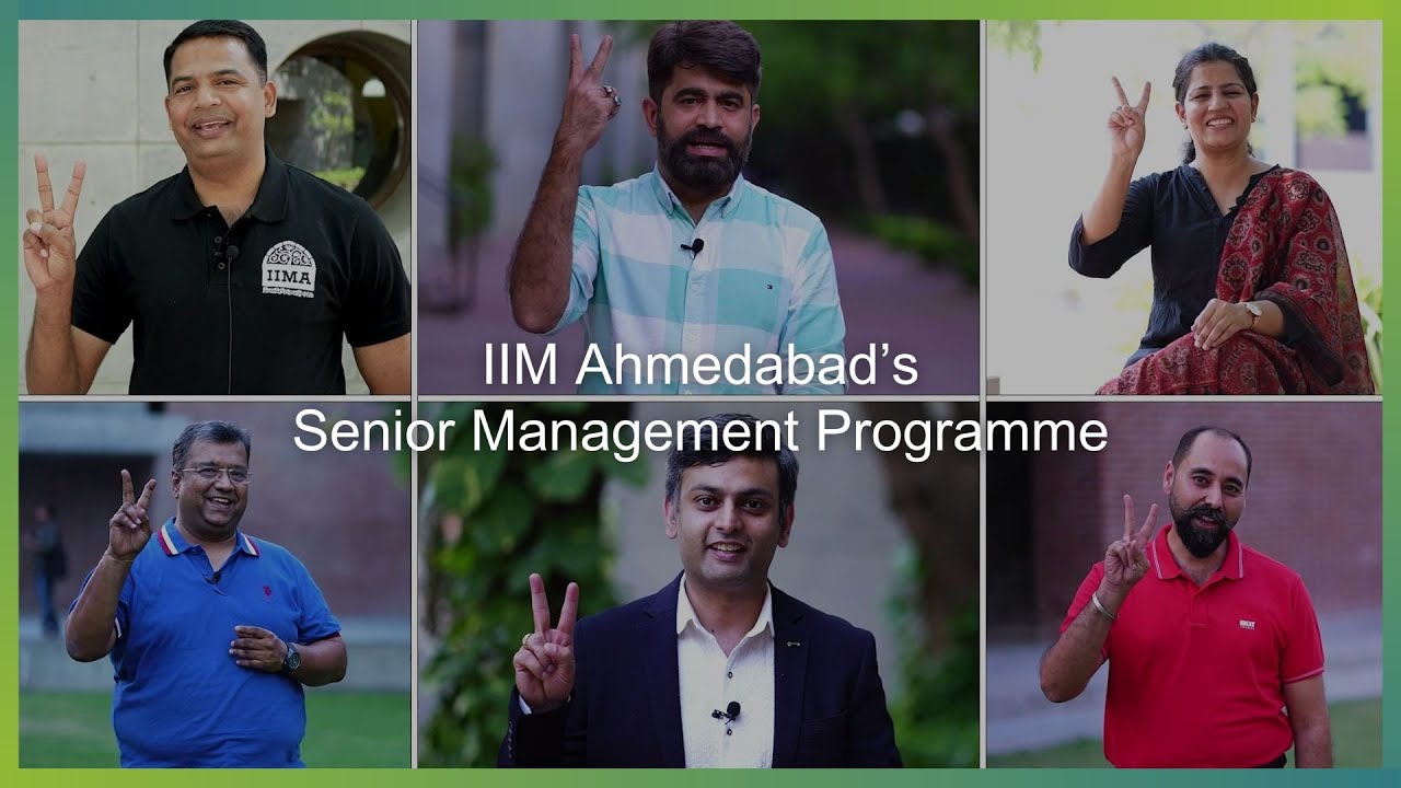 IIM Ahmedabad's Senior Management Programme | Expand your management skills to a leadership level