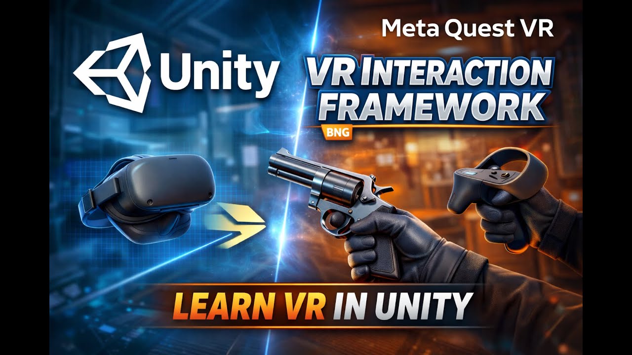 BNG Framework Tutorial | VR Interaction Toolkit for Unity – Part 2