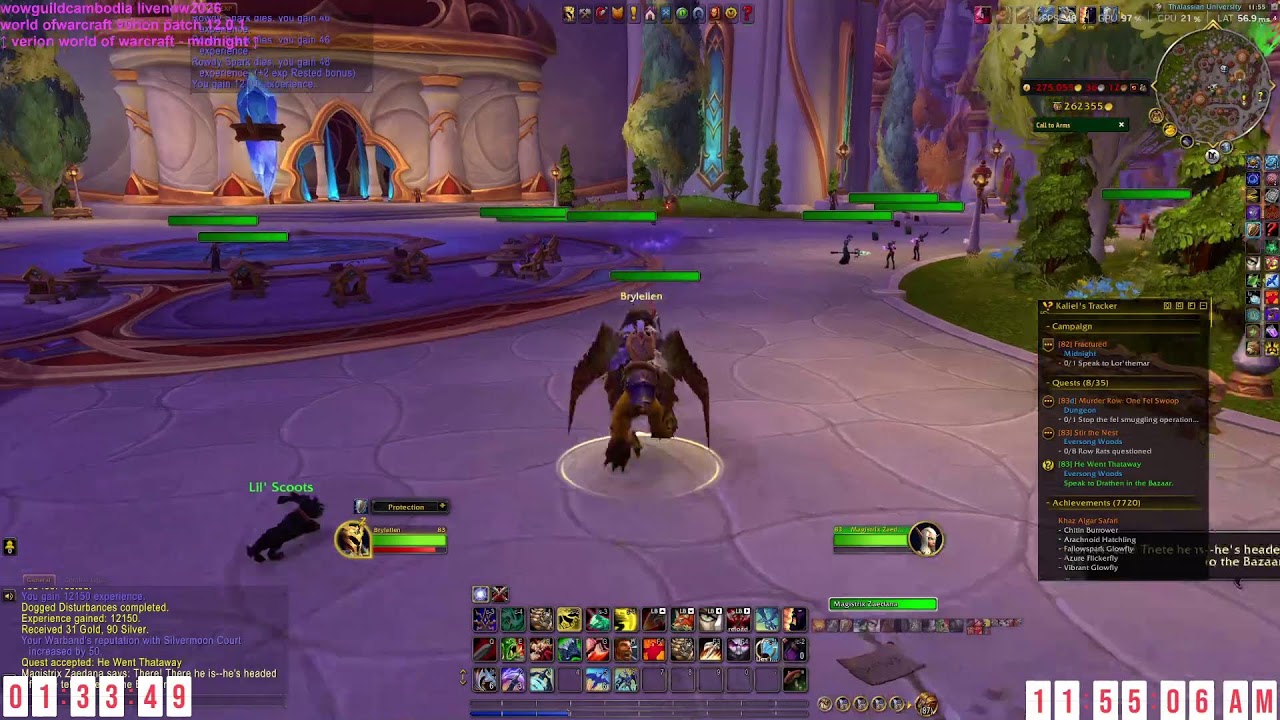 WoWGuild-Battle.net-Gameplay's Live World of warcraft Midnight 03/04/2026(1)