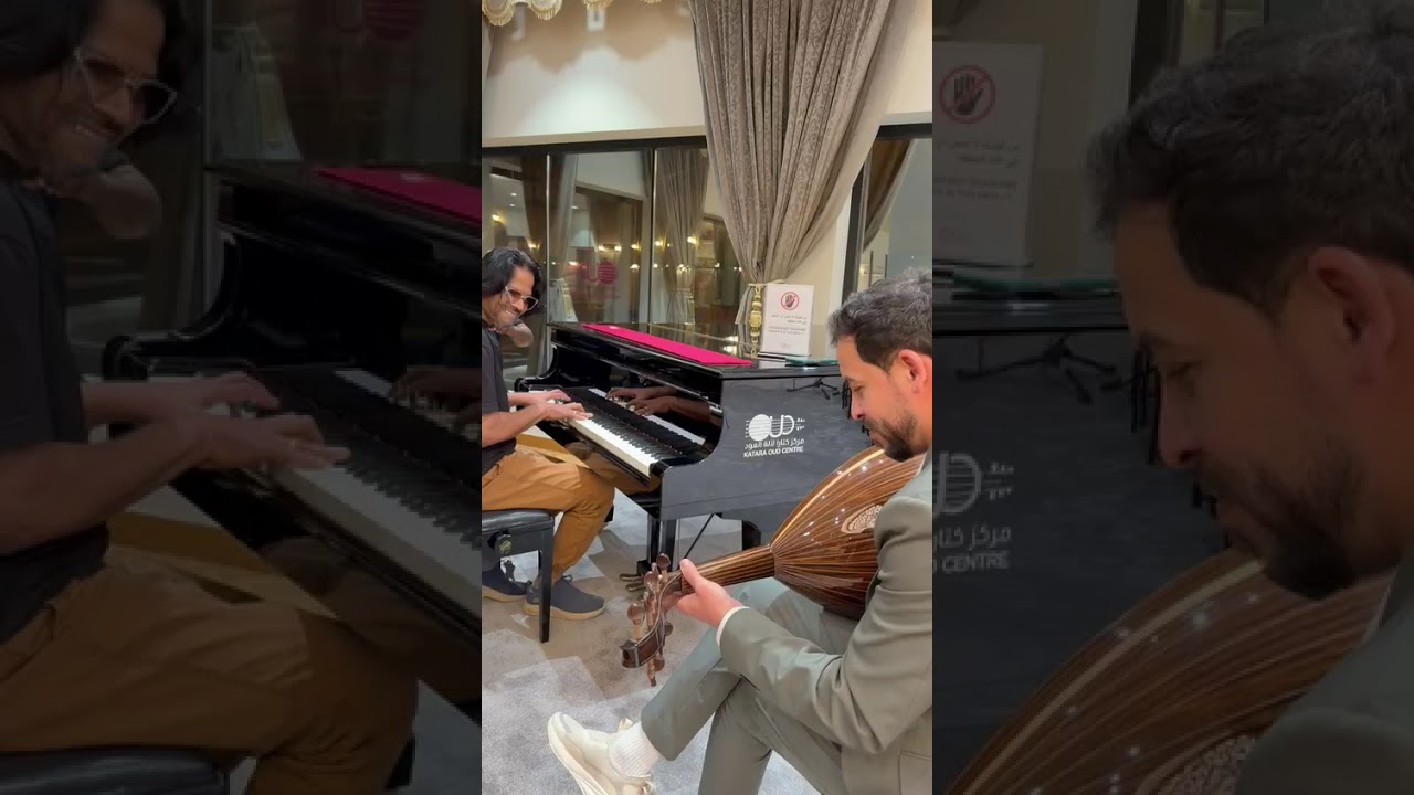 OUD & PIANO Jamming  Riadh Boualam and Madhu Paul     