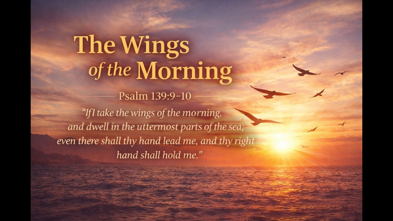 The Wings of the Morning📖 Psalm 139:9–10