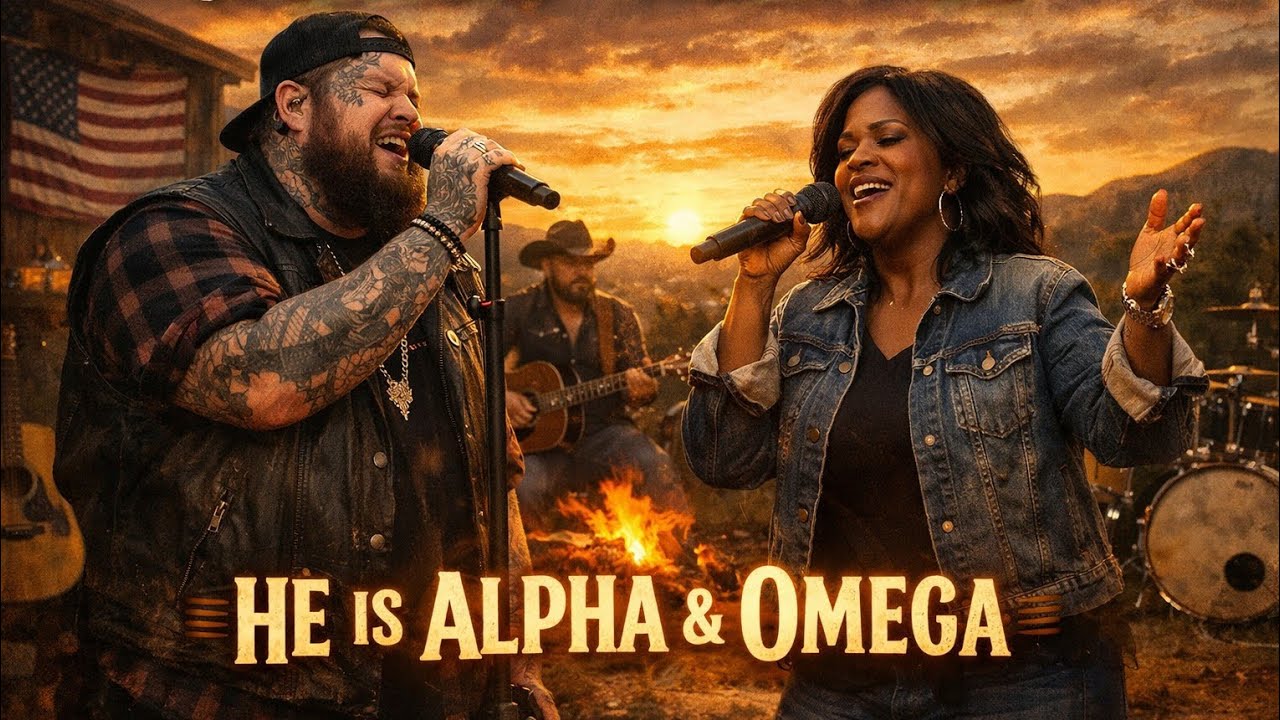 He Is Alpha & Omega - Jelly Roll and Cece Winans (Powerful Christian Song)