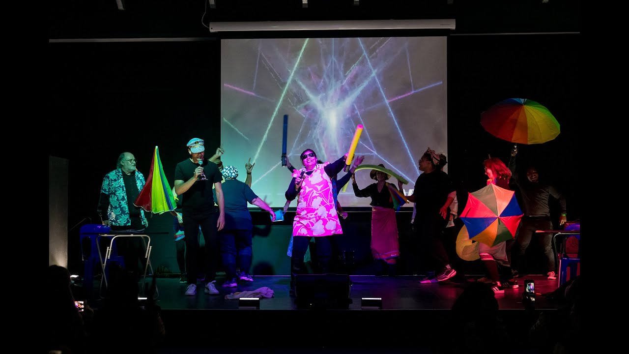Staff performance at Cannons Creek Variety Show 2025