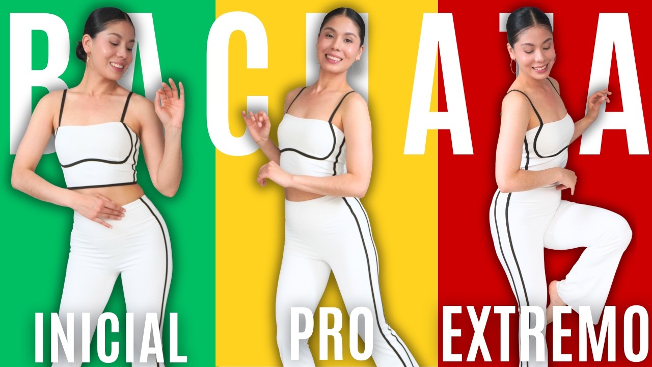 APRENDE a BAILAR BACHATA en 3 NIVELES | Pau Andrea