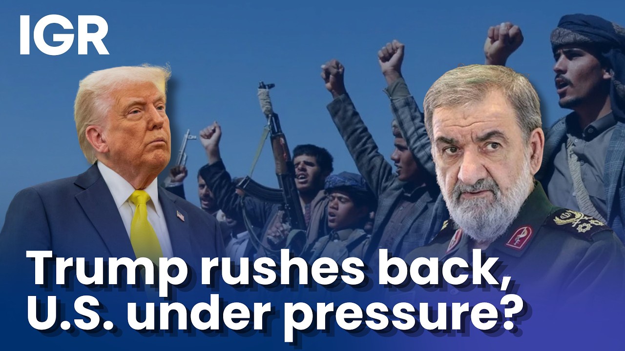 Трамп срочно возвращается из Кэмп-Дэвида: эскалация кризиса в Западной Азии? | IGR | India Global...