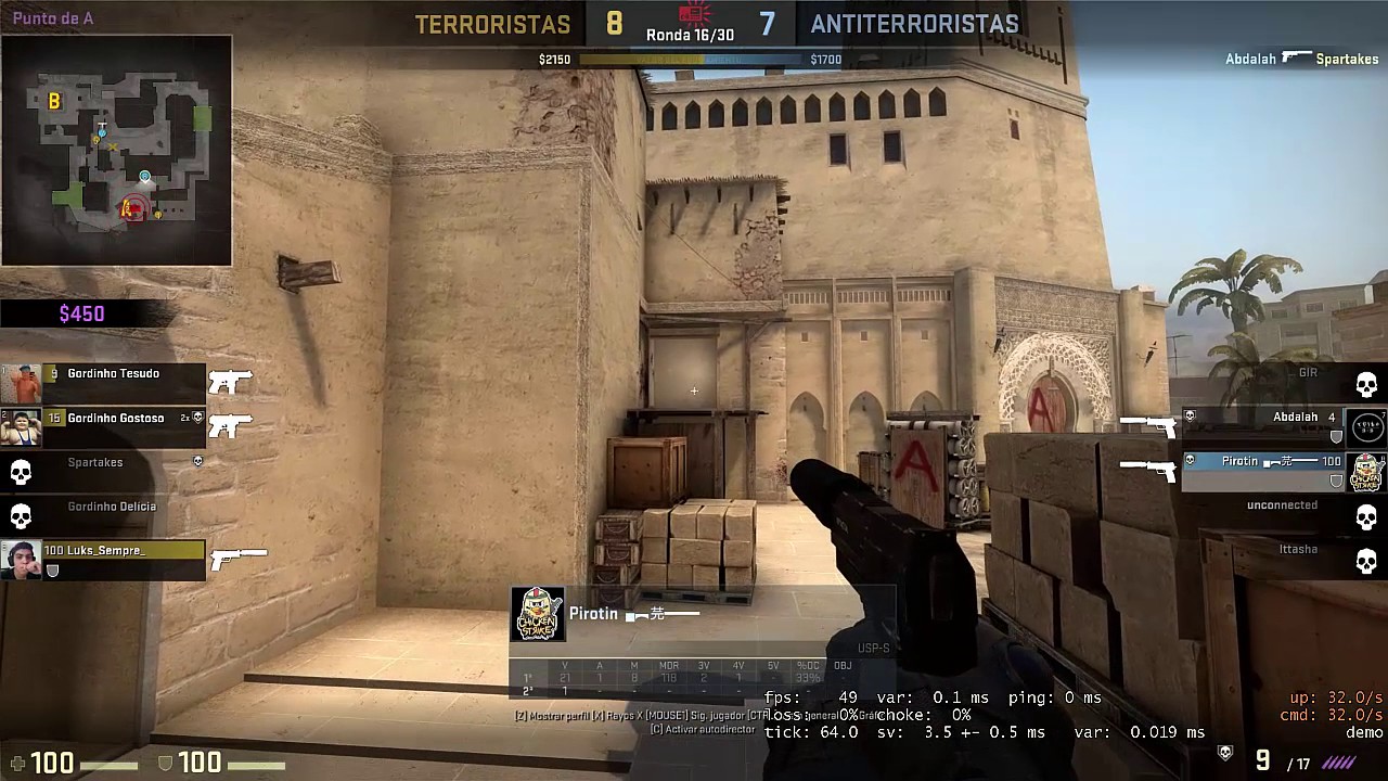 Clutch by Pirotin - 1 vs 4 - Mirage