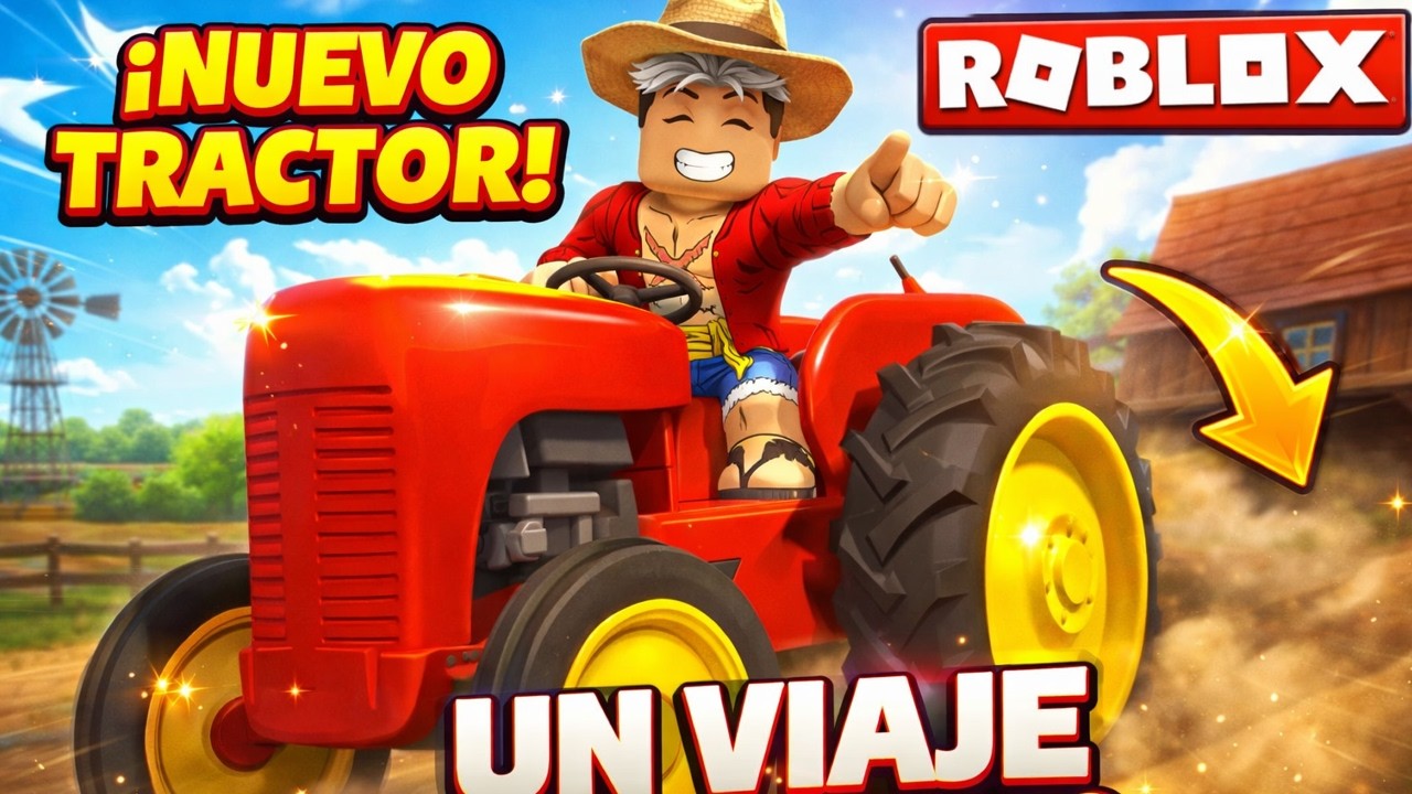 Nuevo Tractor y Nueva Arma en un viaje polvoriento de Roblox