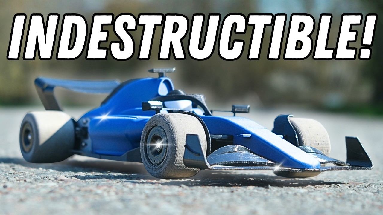 I Made the Ultimate Indestructible 3D Printed F1 RC Car!