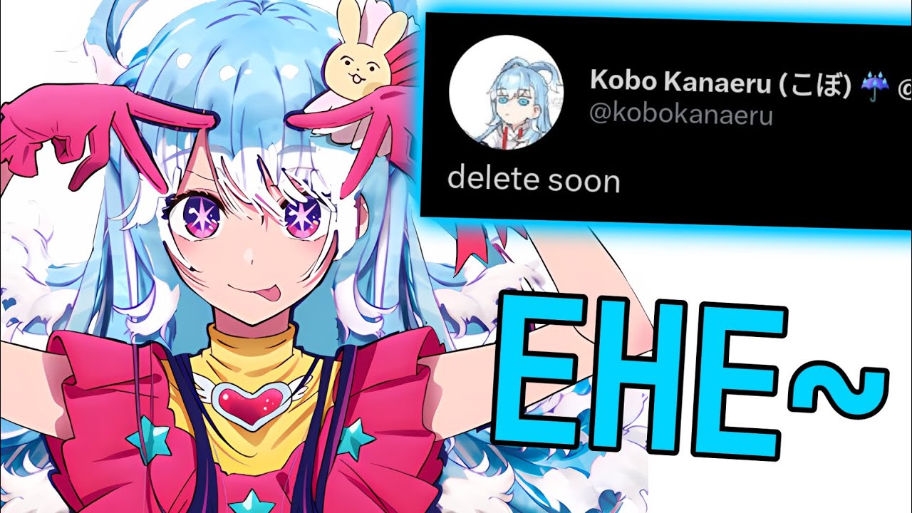 Kobo sing the songs from OSHI NO KO but want to delete that tweet soon