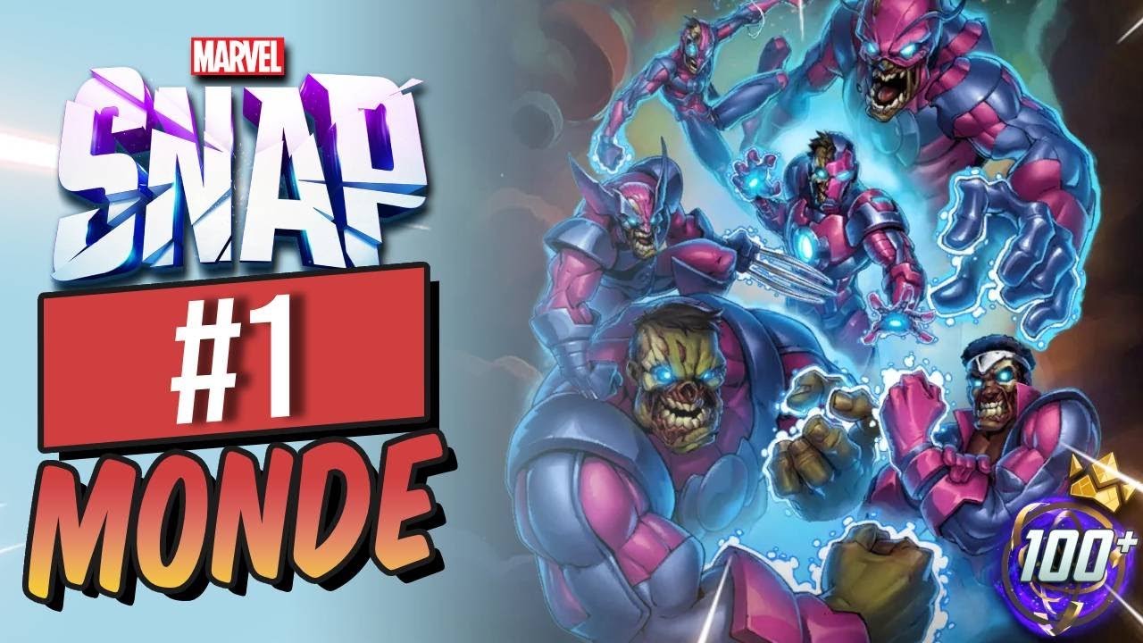 🎯 IL EST MONT&Eacute; N&deg;1 MONDIAL AVEC CE DECK | MARVEL SNAP