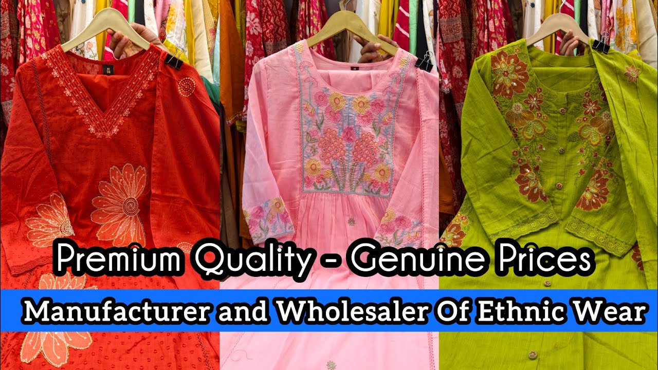 💞Manufacturer & Wholesalers Of Premium Quality  Suits, Short - Long Kurtis, Cordsets & Ethnic Wear💞
