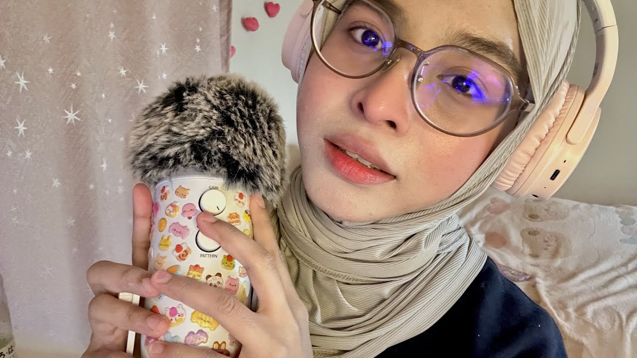 ASMR ♡ BRUSHING YOUR FACE, ULTIMATE PERSONAL ATTENTION FOR SLEEP😴💤(+ clicky whispers, mouth sounds)✨