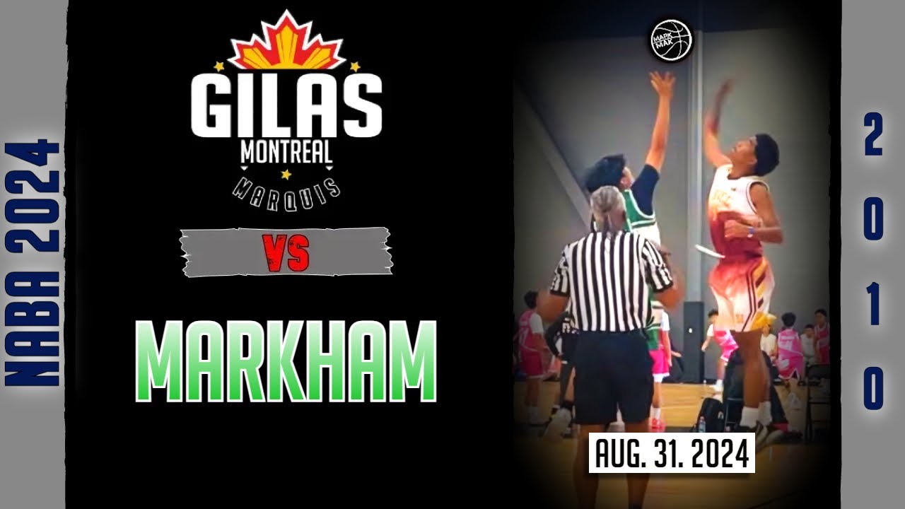 GIlas Montreal Basketball vs. Markham (2010)