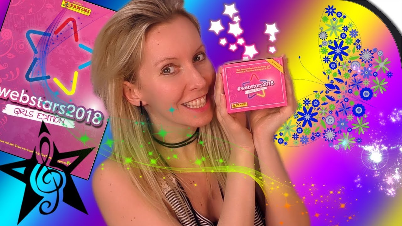 WEBSTARS 2018 ✰ Ein ganzes Display 💕 GIRLS Edition 💕 Sticker auspacken | Unboxing Just Stick it