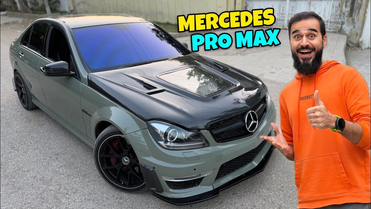 DRIVING MERCEDES PRO MAX FOR THE FIRST TIME 😍
