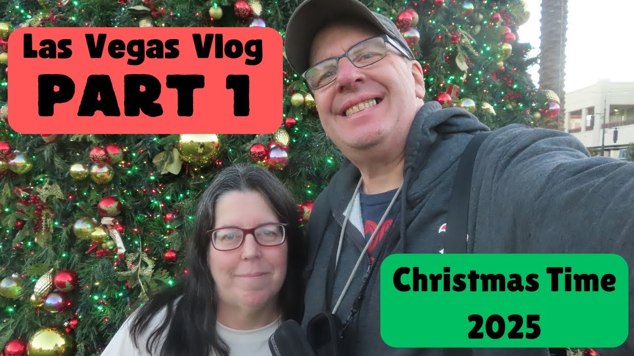 Las Vegas Vlog | Dec 2025 | Part 1 | Travel day | Sickie's | Town Square | Bad Elf | Fun Slot wins 