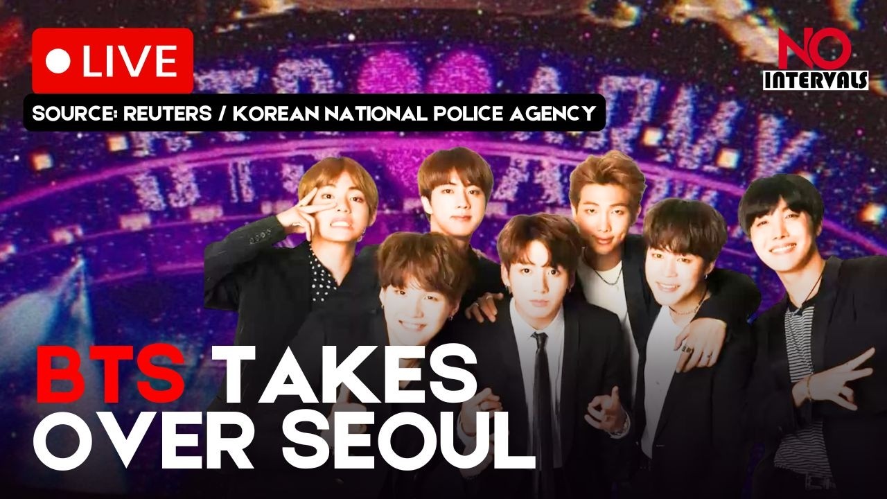 LIVE: BTS Comeback Concert Live: Fans Flood Seoul As Global ARMY Gathers | K-pop News